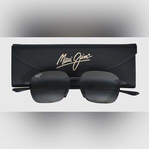 MAUI JIM MJ446-11M KOMOHANA Lightweight Rimless Sunglasses 50-12-136